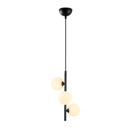 Opviq Domino - 11047 Lámpara de araña en blanco y negro